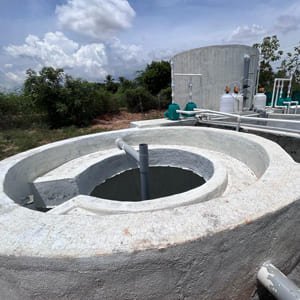 sewage treatment tanks